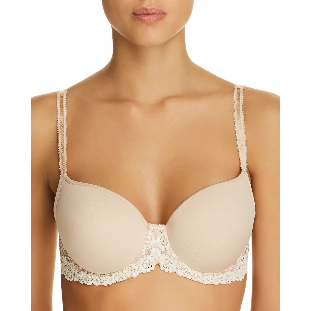 Wacoal Embrace Lace Contour Bra Sand Size 34D 34 D New